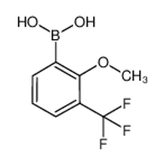Picture of [2-methoxy-3-(trifluoromethyl)phenyl]boronic acid
