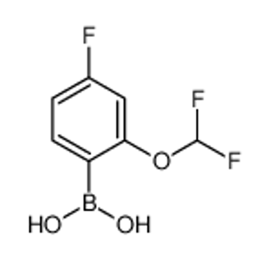 Picture of [2-(difluoromethoxy)-4-fluorophenyl]boronic acid