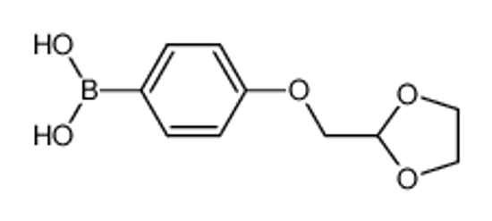 Picture of [4-(1,3-dioxolan-2-ylmethoxy)phenyl]boronic acid