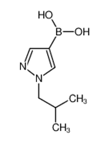 Picture of (1-Isobutyl-1H-pyrazol-4-yl)boronic acid