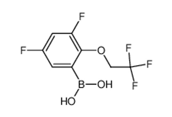 Picture of [3,5-difluoro-2-(2,2,2-trifluoroethoxy)phenyl]boronic acid