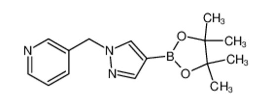 Picture of 3-[[4-(4,4,5,5-tetramethyl-1,3,2-dioxaborolan-2-yl)pyrazol-1-yl]methyl]pyridine