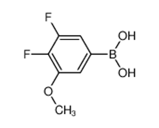 Picture of (3,4-difluoro-5-methoxyphenyl)boronic acid