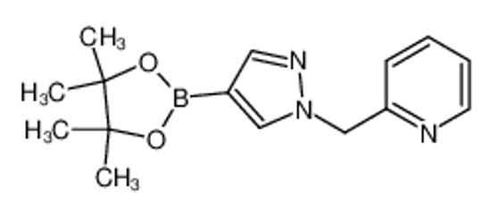 Picture of 2-[[4-(4,4,5,5-tetramethyl-1,3,2-dioxaborolan-2-yl)pyrazol-1-yl]methyl]pyridine