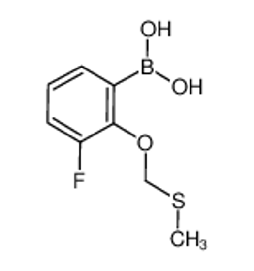 Picture of [3-fluoro-2-(methylsulfanylmethoxy)phenyl]boronic acid