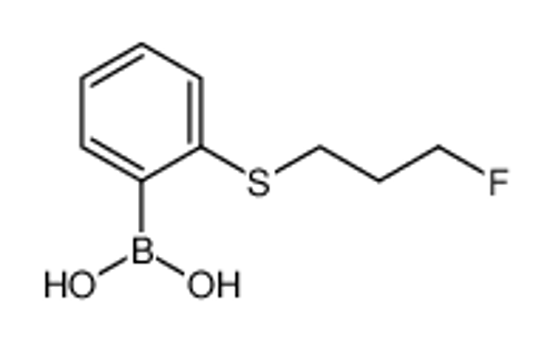 Picture of [2-(3-fluoropropylsulfanyl)phenyl]boronic acid