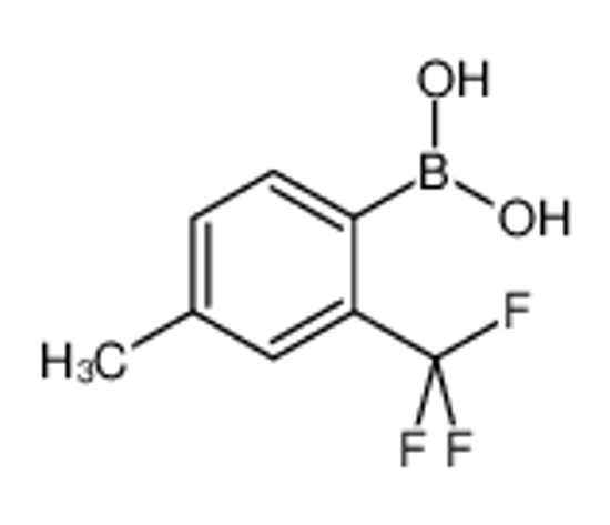 Picture of (4-Methyl-2-(trifluoromethyl)phenyl)boronic acid