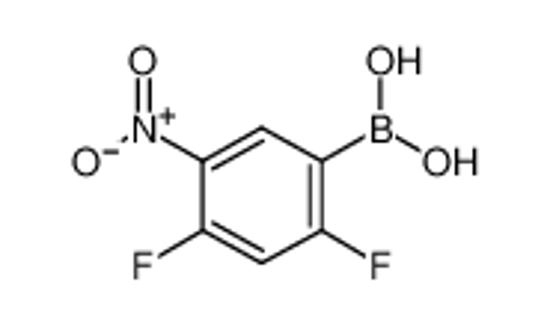 Picture of (2,4-difluoro-5-nitrophenyl)boronic acid