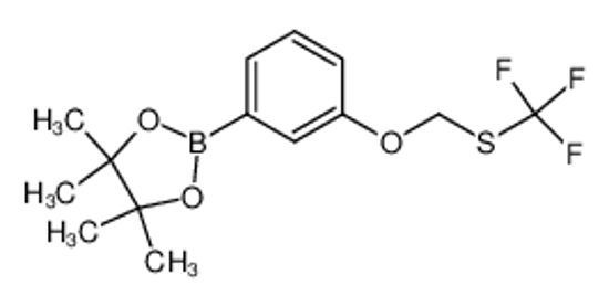 Imagem de 4,4,5,5-tetramethyl-2-[3-(trifluoromethylsulfanylmethoxy)phenyl]-1,3,2-dioxaborolane