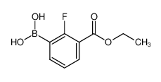Picture of (3-(Ethoxycarbonyl)-2-fluorophenyl)boronic acid