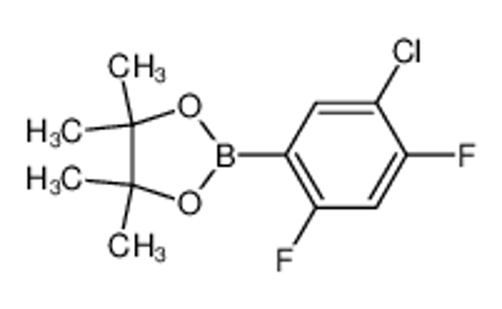 Изображение 2-(5-chloro-2,4-difluorophenyl)-4,4,5,5-tetramethyl-1,3,2-dioxaborolane