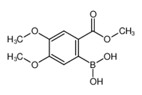 Picture of (4,5-dimethoxy-2-methoxycarbonylphenyl)boronic acid