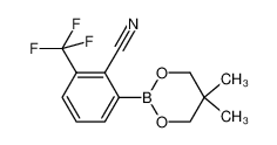 Picture of 2-(5,5-dimethyl-1,3,2-dioxaborinan-2-yl)-6-(trifluoromethyl)benzonitrile