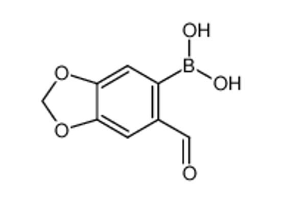 Picture of (6-formyl-1,3-benzodioxol-5-yl)boronic acid