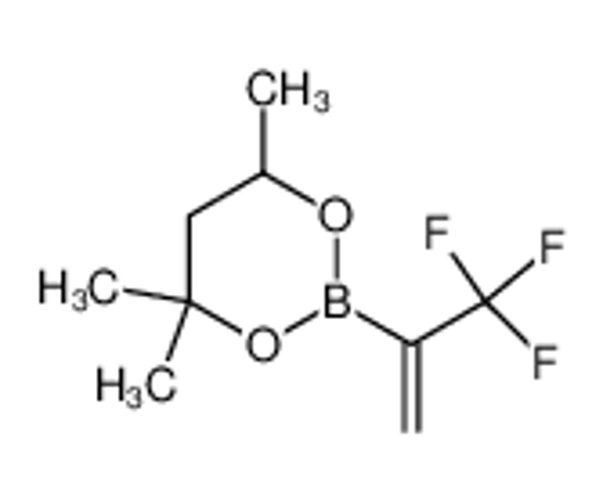 Picture of 4,4,6-trimethyl-2-(3,3,3-trifluoroprop-1-en-2-yl)-1,3,2-dioxaborinane