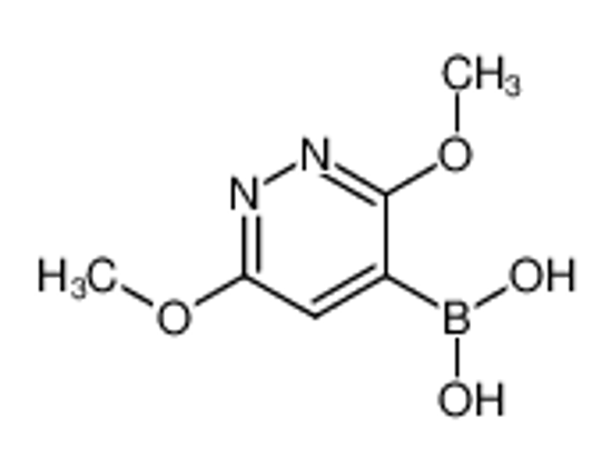 Picture of (3,6-Dimethoxypyridazin-4-yl)boronic acid