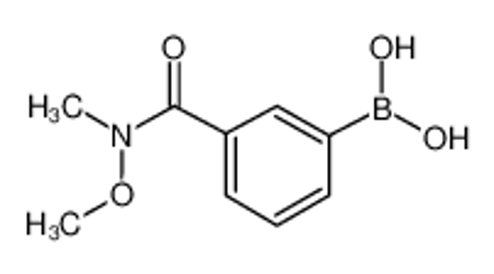 Picture of 3-(N,O-Dimethylhydroxylaminocarbonyl)phenylboronic acid