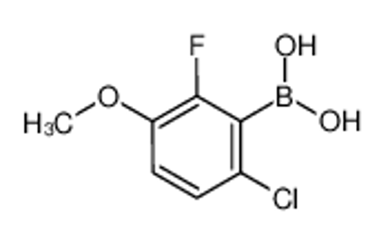 Picture of (6-Chloro-2-fluoro-3-methoxyphenyl)boronic acid