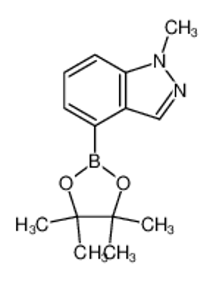 Picture of 1-methyl-4-(4,4,5,5-tetramethyl-1,3,2-dioxaborolan-2-yl)indazole