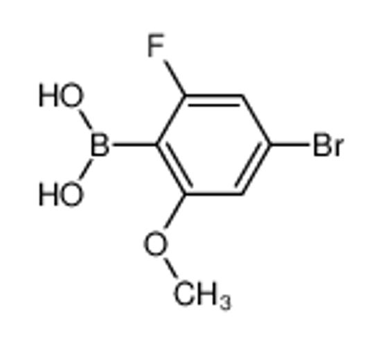 Picture of (4-Bromo-2-fluoro-6-methoxyphenyl)boronic acid