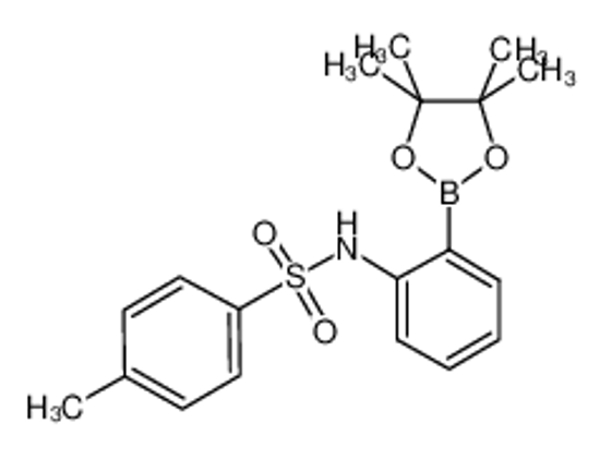 Picture of 4-methyl-N-[2-(4,4,5,5-tetramethyl-1,3,2-dioxaborolan-2-yl)phenyl]benzenesulfonamide