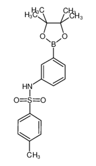 Picture of 4-methyl-N-[3-(4,4,5,5-tetramethyl-1,3,2-dioxaborolan-2-yl)phenyl]benzenesulfonamide