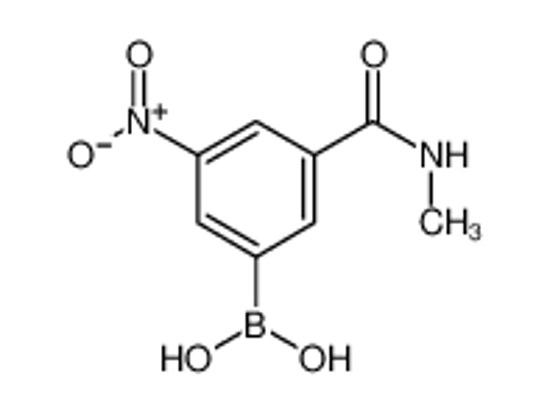 Picture of [3-(methylcarbamoyl)-5-nitrophenyl]boronic acid