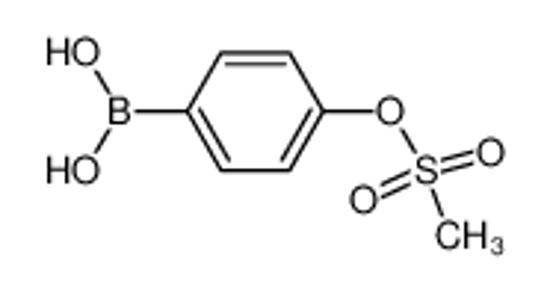 Picture of (4-methylsulfonyloxyphenyl)boronic acid