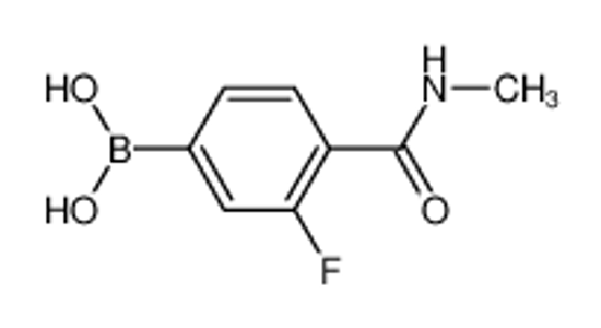 Picture of (3-Fluoro-4-(methylcarbamoyl)phenyl)boronic acid