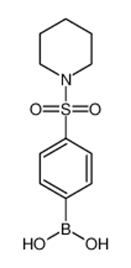 Imagem de (4-piperidin-1-ylsulfonylphenyl)boronic acid