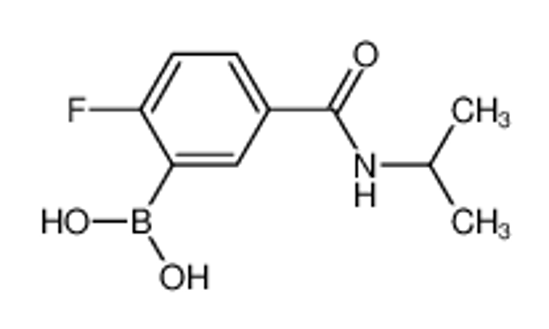 Picture of (2-Fluoro-5-(isopropylcarbamoyl)phenyl)boronic acid