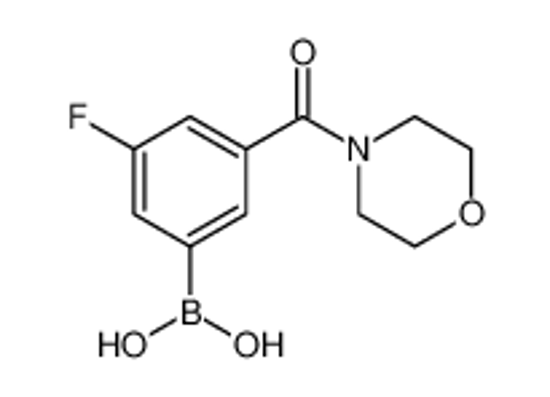 Picture of (3-Fluoro-5-(morpholine-4-carbonyl)phenyl)boronic acid