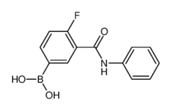 Picture of (4-Fluoro-3-(phenylcarbamoyl)phenyl)boronic acid