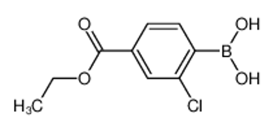 Picture of (2-Chloro-4-(ethoxycarbonyl)phenyl)boronic acid