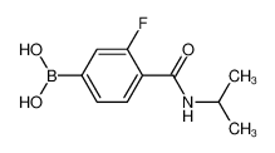 Picture of [3-fluoro-4-(propan-2-ylcarbamoyl)phenyl]boronic acid