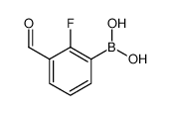 Picture of 2-Fluoro-3-Formylphenylboronic Acid
