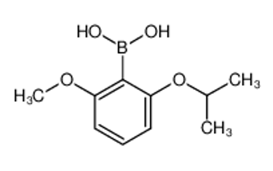 Picture of (2-methoxy-6-propan-2-yloxyphenyl)boronic acid