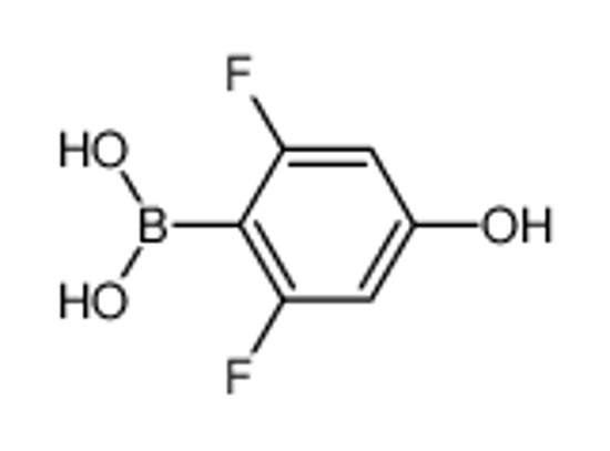 Изображение (2,6-Difluoro-4-hydroxyphenyl)boronic acid