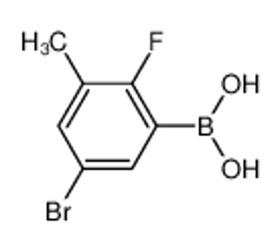 Picture of (5-Bromo-2-fluoro-3-methylphenyl)boronic acid