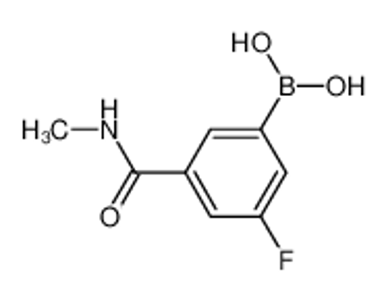 Picture of (3-Fluoro-5-(methylcarbamoyl)phenyl)boronic acid