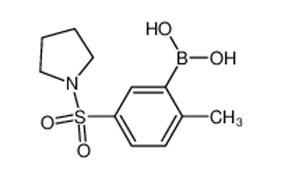 Picture of (2-Methyl-5-(pyrrolidin-1-ylsulfonyl)phenyl)boronic acid