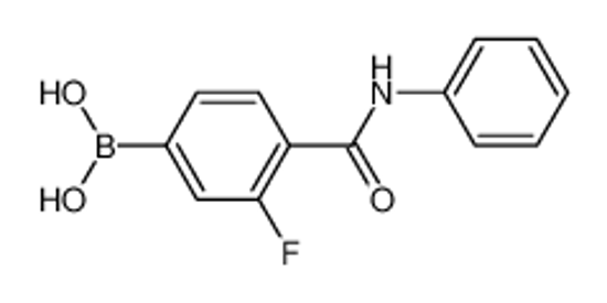Picture of [3-fluoro-4-(phenylcarbamoyl)phenyl]boronic acid