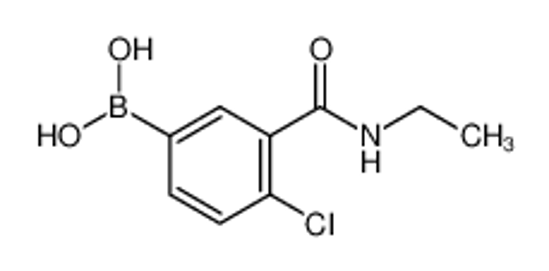 Picture of (4-Chloro-3-(ethylcarbamoyl)phenyl)boronic acid
