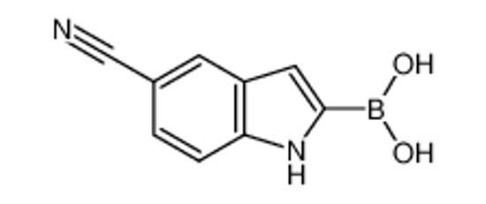 Imagem de (5-cyano-1H-indol-2-yl)boronic acid