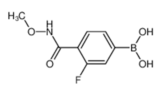 Изображение [3-fluoro-4-(methoxycarbamoyl)phenyl]boronic acid