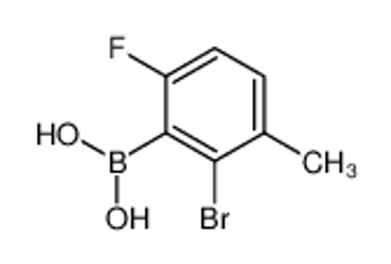 Изображение (2-Bromo-6-fluoro-3-methylphenyl)boronic acid
