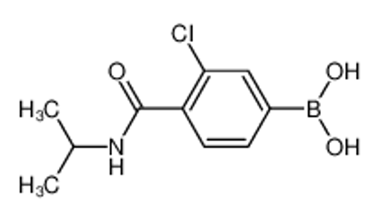 Picture of (3-Chloro-4-(isopropylcarbamoyl)phenyl)boronic acid