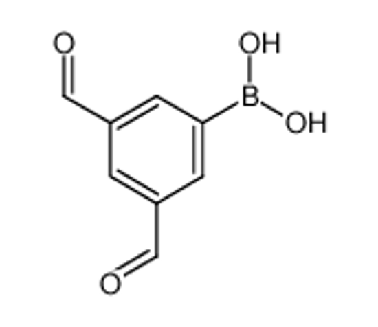 Picture of (3,5-diformylphenyl)boronic acid