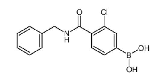 Picture of [4-(benzylcarbamoyl)-3-chlorophenyl]boronic acid