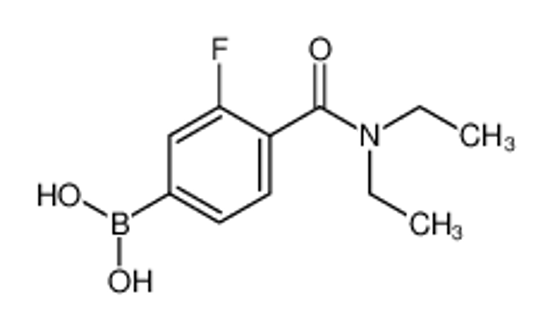 Picture of (4-(Diethylcarbamoyl)-3-fluorophenyl)boronic acid